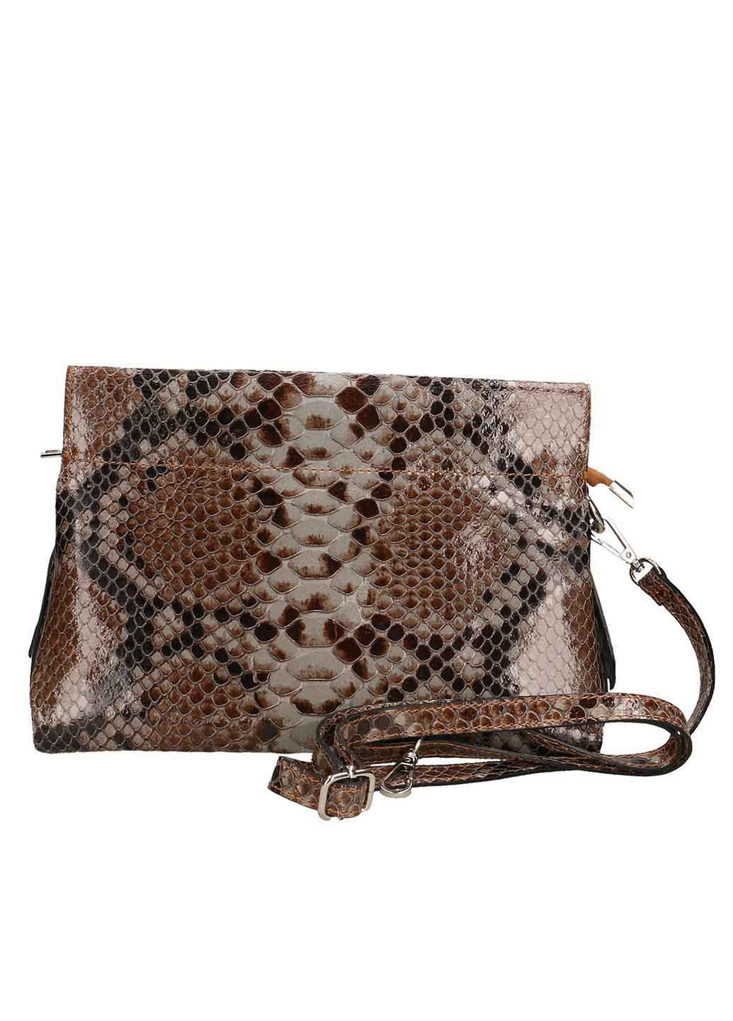 

Деловая сумка Italian Bags 1849_gray Кожаная Серый
