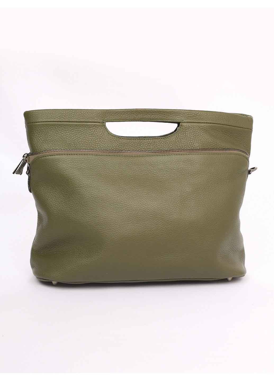 

Сумка На Каждый День Italian Bags 10135_green Кожаная Зеленый