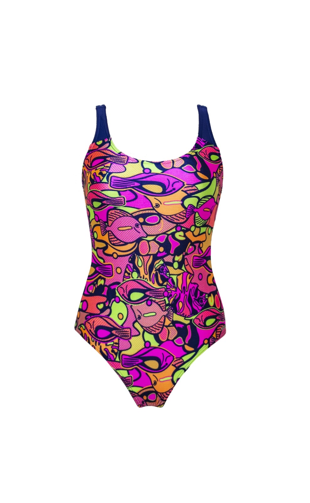 

Купальник слитный подростковый Rivage Line Рыбки 116 Розовый (2166)