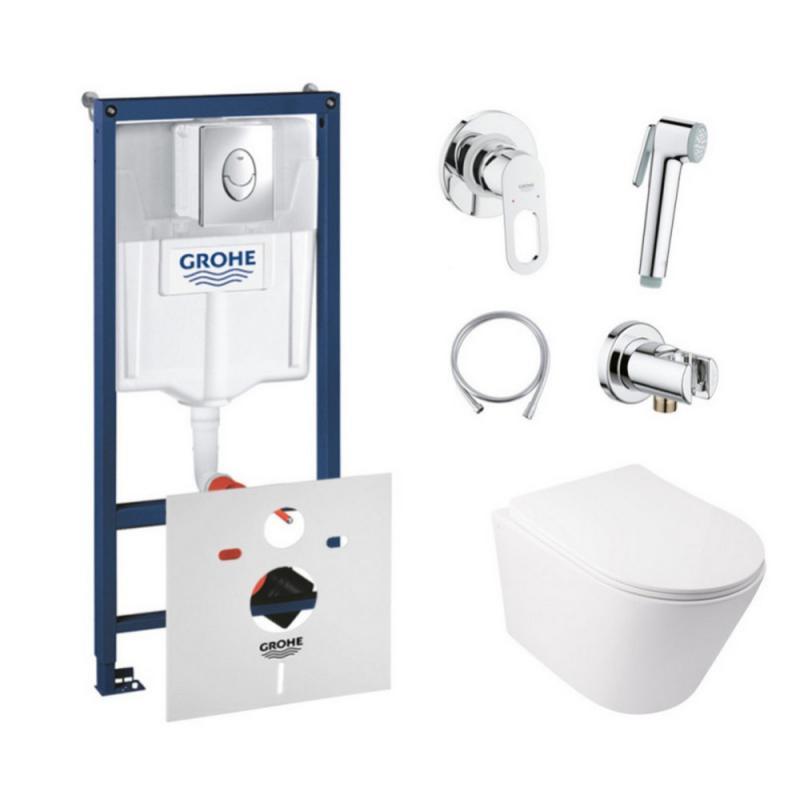 

Комплект инсталляция Qtap Rapid SL унитаз с сиденьем Swan (38721001QT16335178W111042)