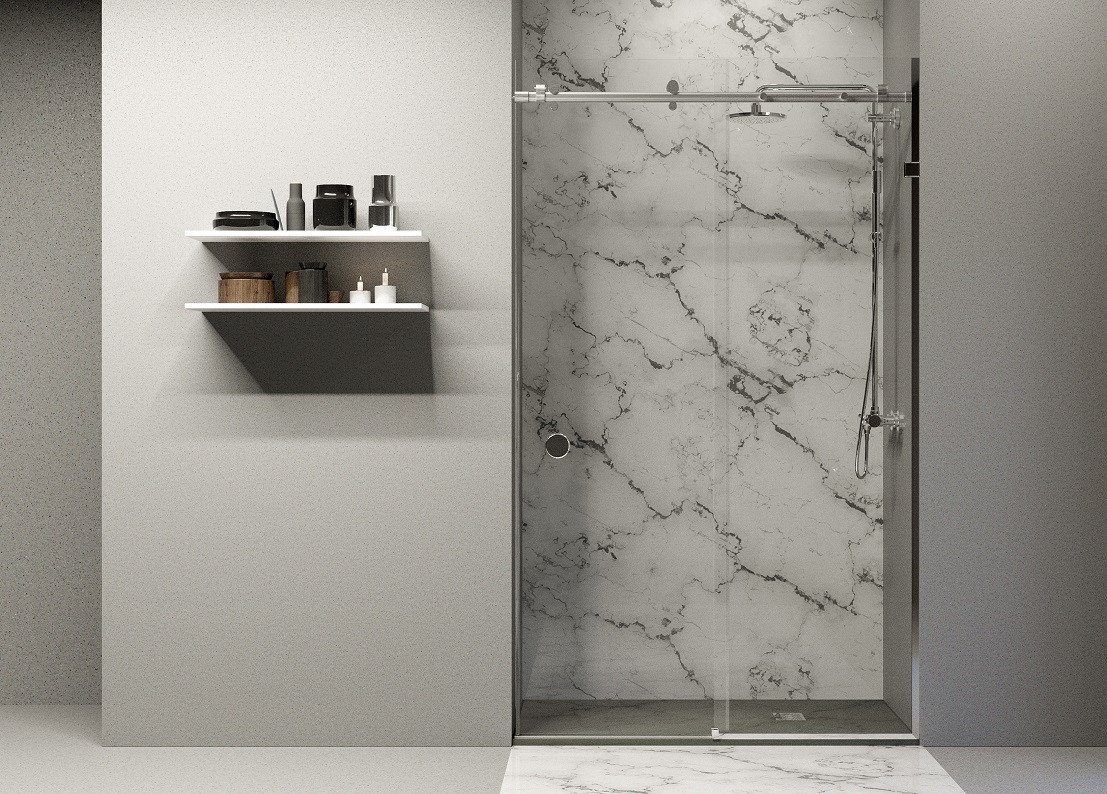 

Душевые двери Weston W 022 Shower doors 120х200 прозрачные