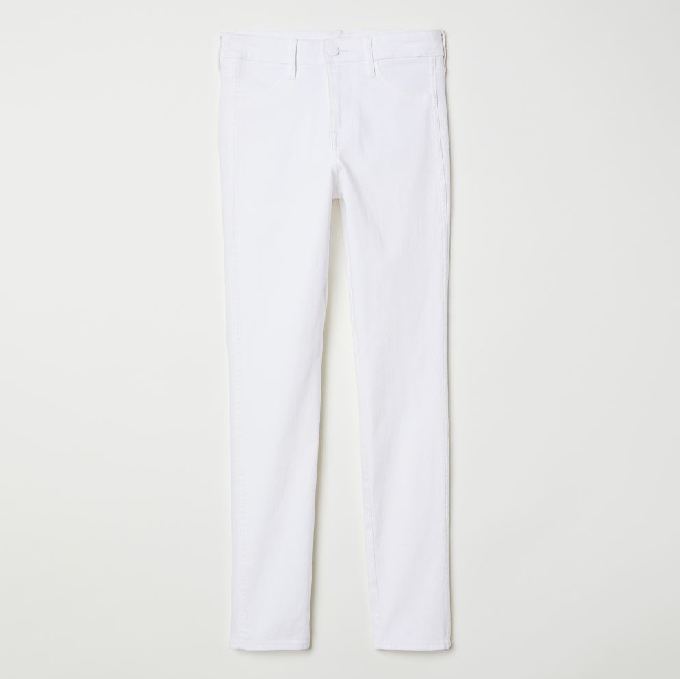 

Джинсы H&M 060399256_white 26 Белые