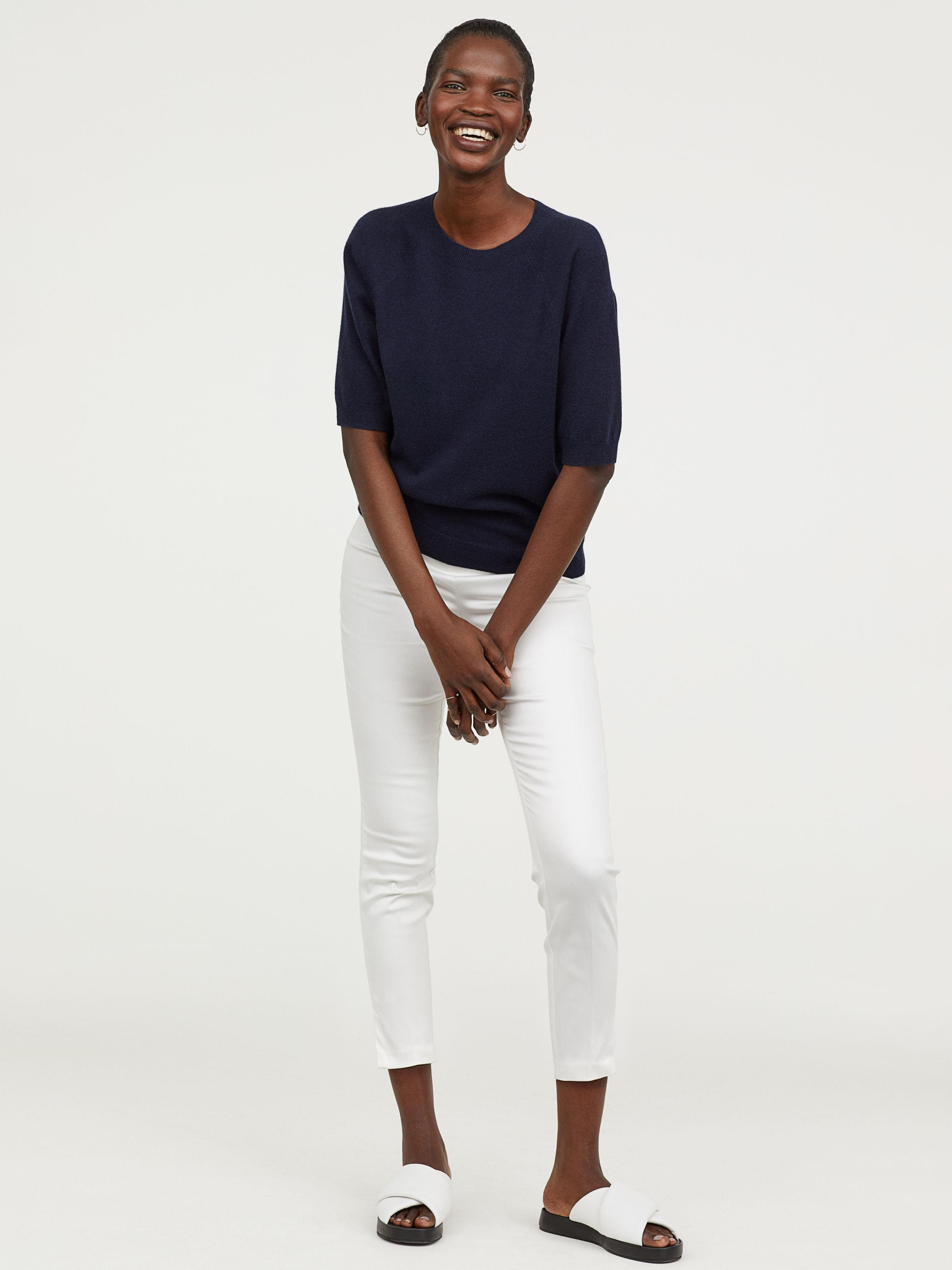 

Брюки H&M 060573716_white 44 Белые