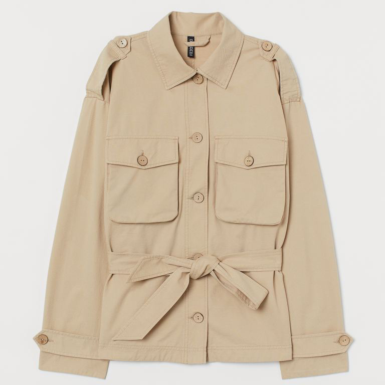 

Тренч H&M 060900151 XL Бежевый