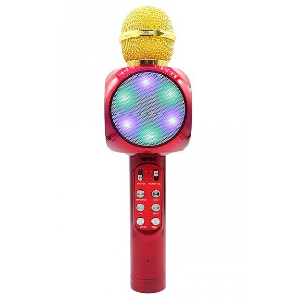 

Беспроводной караоке микрофон Wster WS-1816 Red Bluetooth