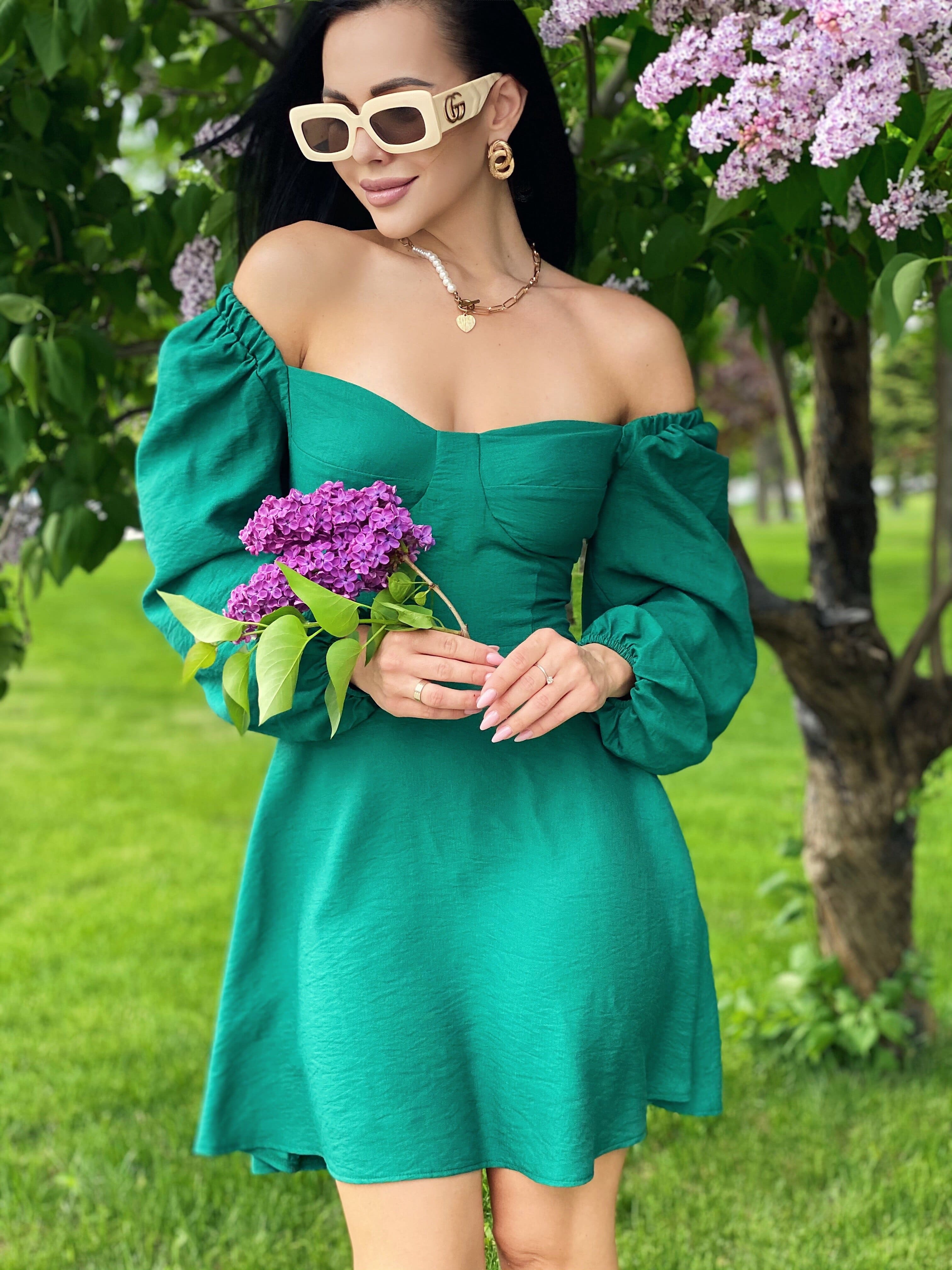 

Платье Fragolina Зеленый, размер: 46