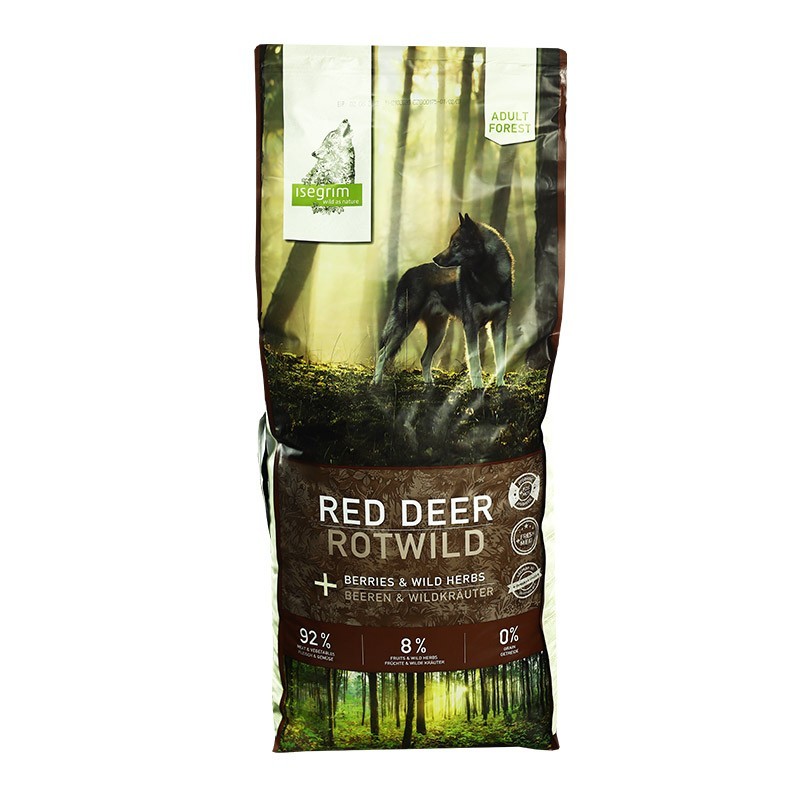 

Корм для собак Isegrim Deer Adult Forest с олениной 12 кг