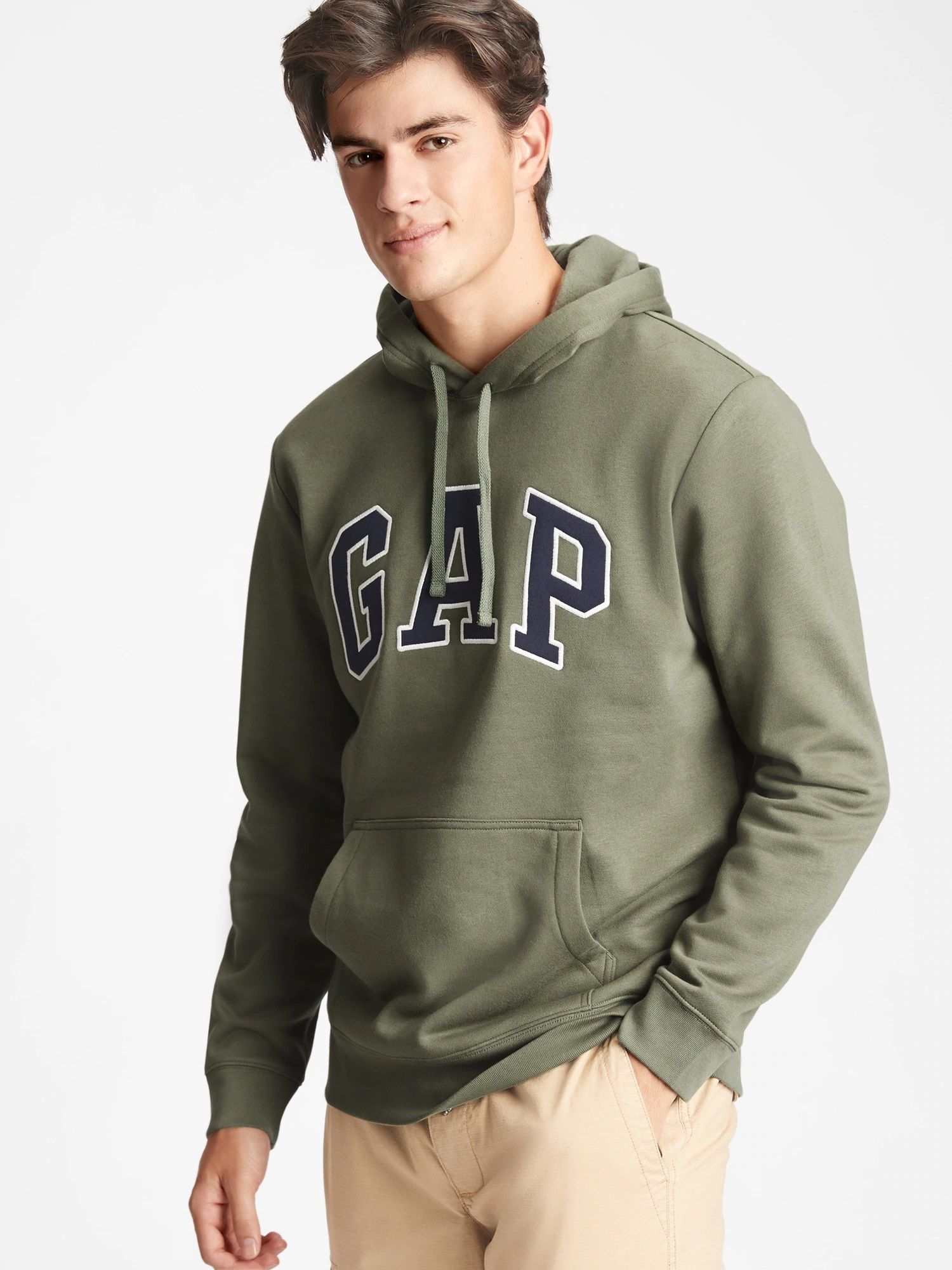 

Худи GAP 743050750 XXL Зеленое