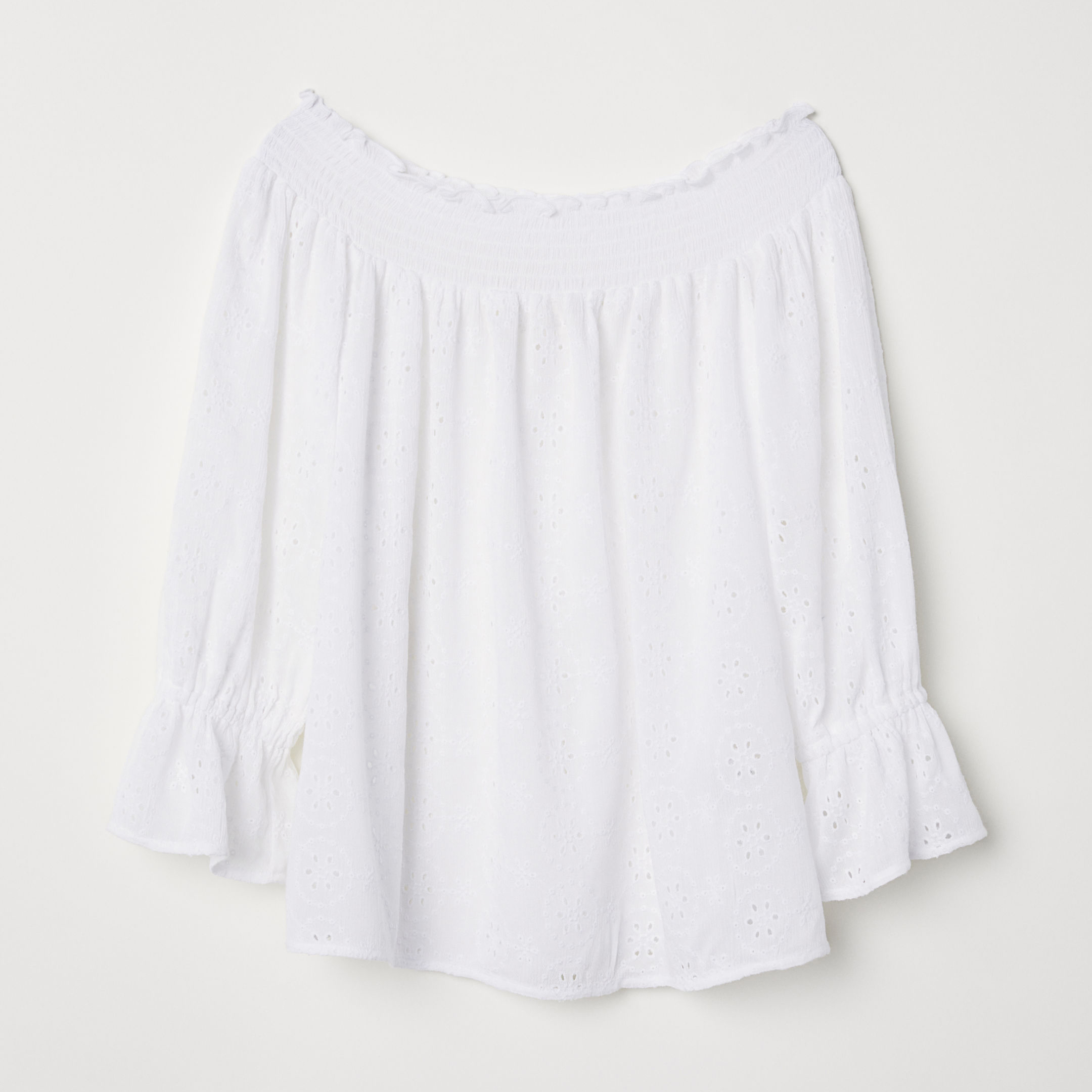 

Блузка H&M 5963467-ACTS 32 Белая