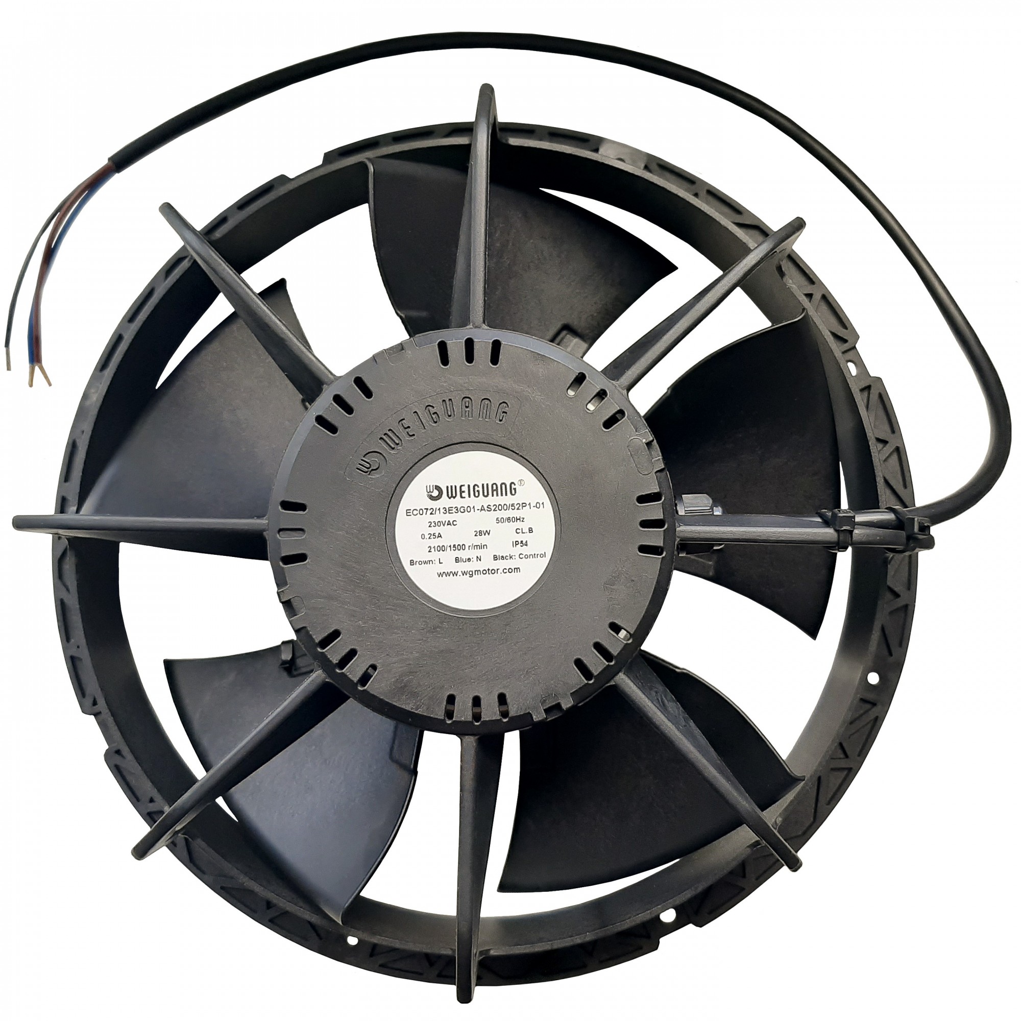 

Вентилятор осевой Weiguang EC072/13E3G01-AS 172/45 P1-01 220v /50 Hz