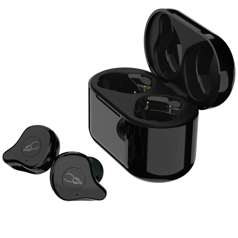

Беспроводные Bluetooth наушники Sabbat E12 Ultra Glitter Dark c поддержкой aptX (Black-Jade)