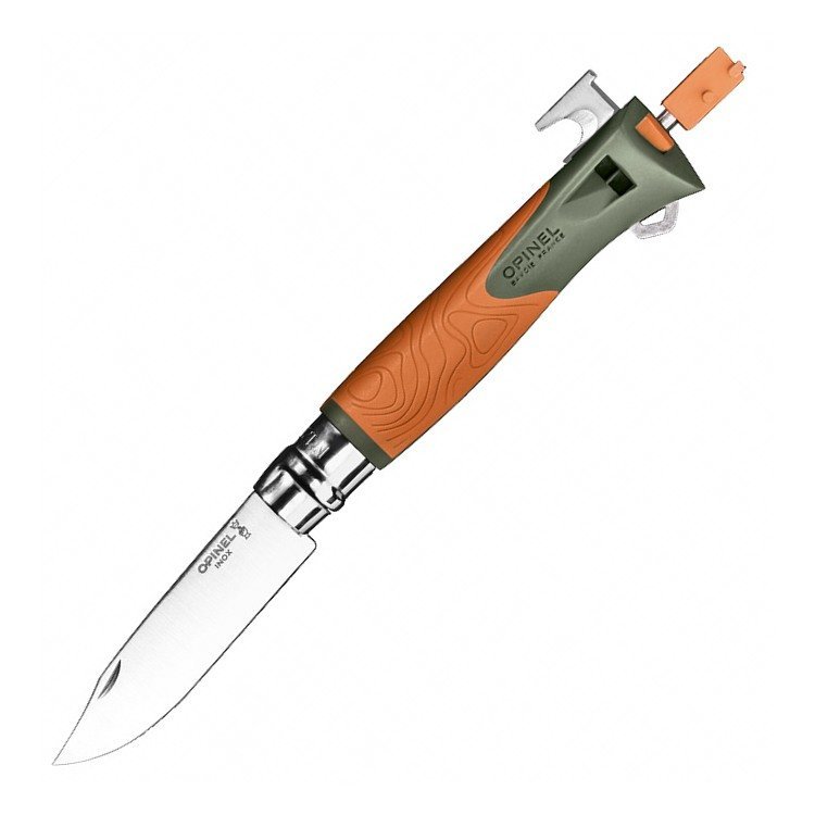 

Нож Opinel №12 Explore оранжевый (OP001974)