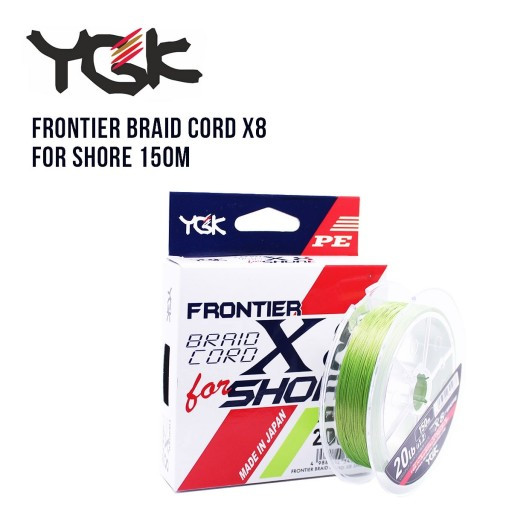 

Шнур плетеный YGK Frontier Braid Cord X8 for Shore 150m 2.0 (30lb / 13.61kg) (134901)