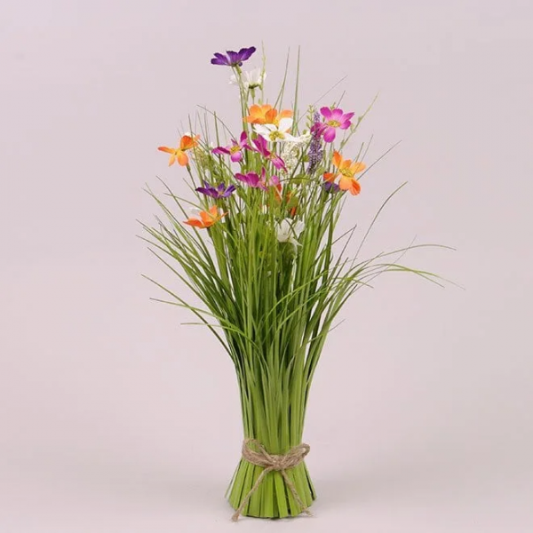 

Композиция декоративная Трава с цветами 50 см. Flora 72900