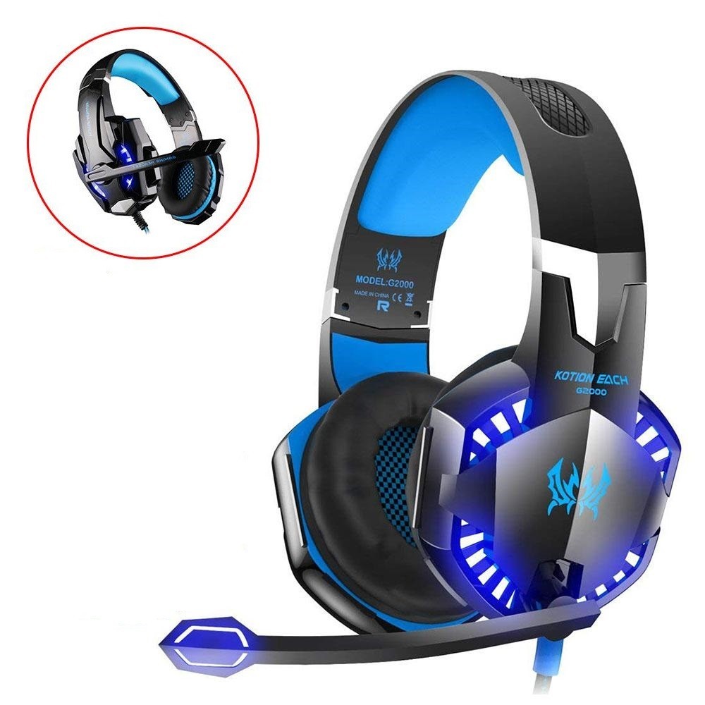 

Геймерские наушники-гарнитура Kotion Each Headset для ПК, Xbox One, PS5, PS4, Xbox One