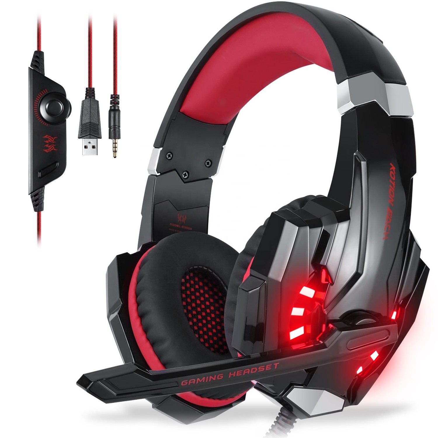 

Геймерские наушники-гарнитура Kotion Each Gaming Headset для ПК, Xbox One, PS5, PS4, Xbox One