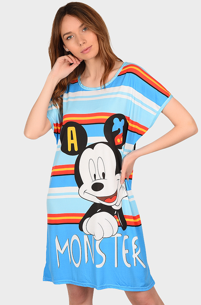 

Ночнушка AAA 16.752-2 L Голубой