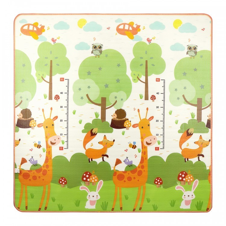 

Развивающий детский коврик двухсторонний KIDS 180 x 180 x 1 см (4FJ0163)