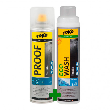 

Набор Toko Duo-Pack Textile Proof & Eco Textile Wash 250ml