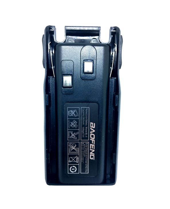 

Аккумуляторная баттарея для Baofeng UV-82 Li, BL8 2800mAh