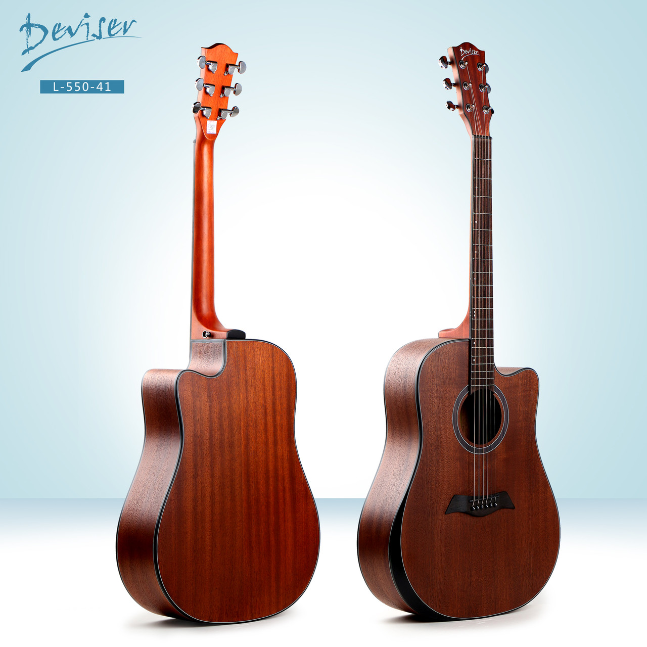 

Гитара акустическая Deviser LS-550-41 ALL MAHAGONY