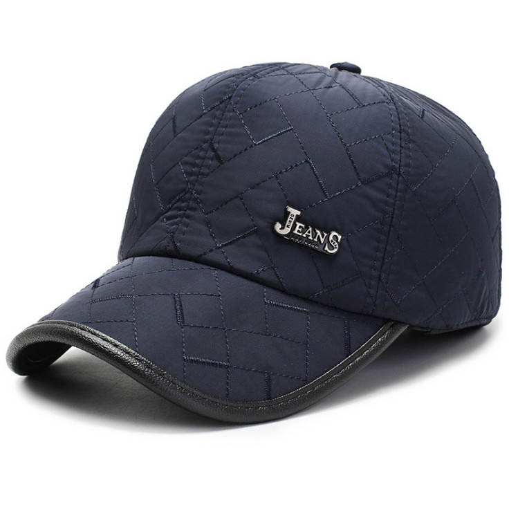 

Мужская зимняя кепка Jeans Narason 5670 56-58 цвет синий