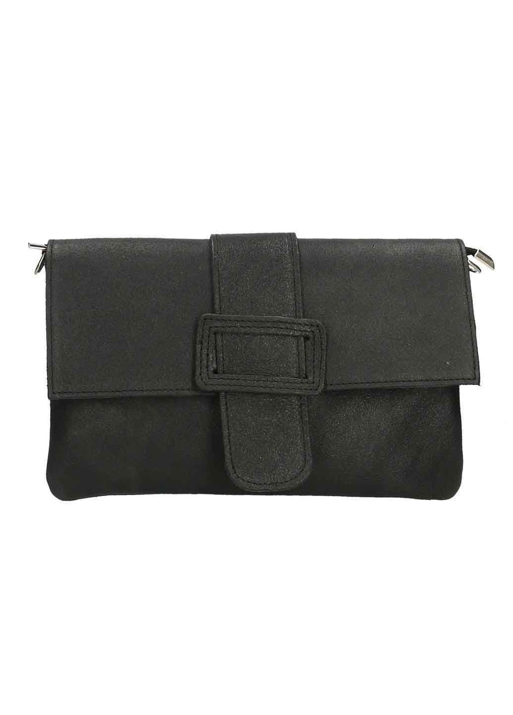 

Клатч Italian Bags 188228_black Кожаный Черный
