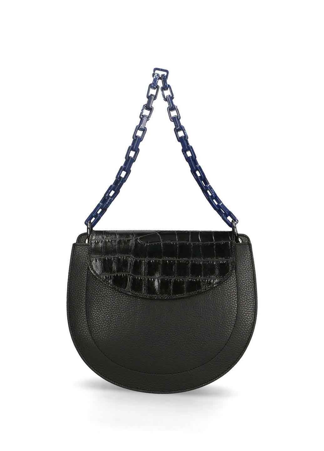 

Клатч Italian Bags 1966_black Кожаный Черный