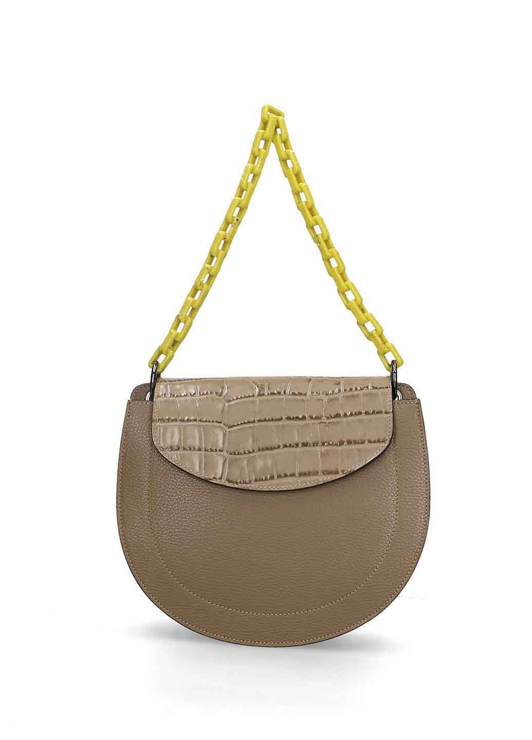 

Клатч Italian Bags 1966_taupe Кожаный Таупе