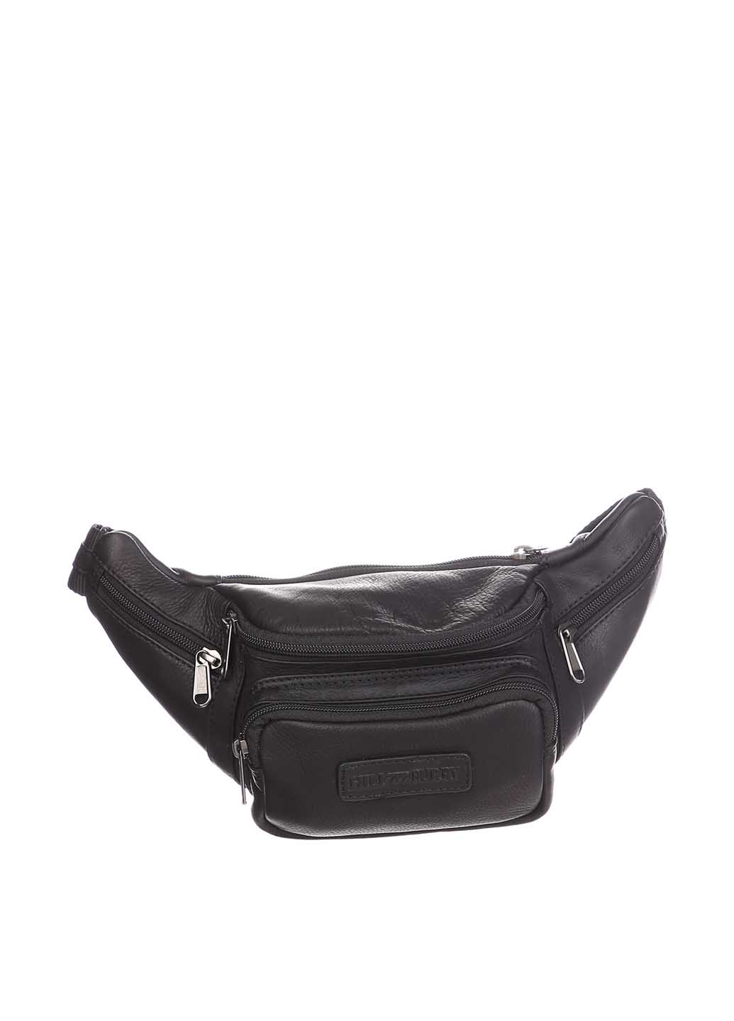 

Мужская Сумка HILL BURRY 3044_black Кожаный Черный