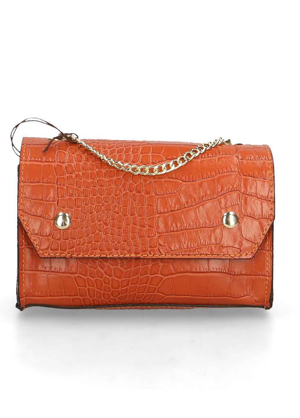 

Клатч Italian Bags 532177_orange Кожаный Оранжевый