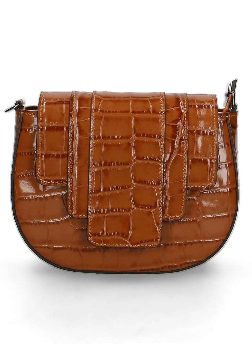 

Клатч Italian Bags 2359_cuoio Кожаный Коньячный