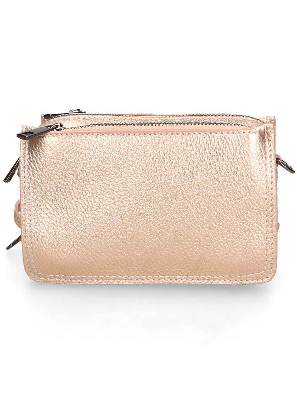 

Клатч Italian Bags 546049_roze Кожаный Розовый