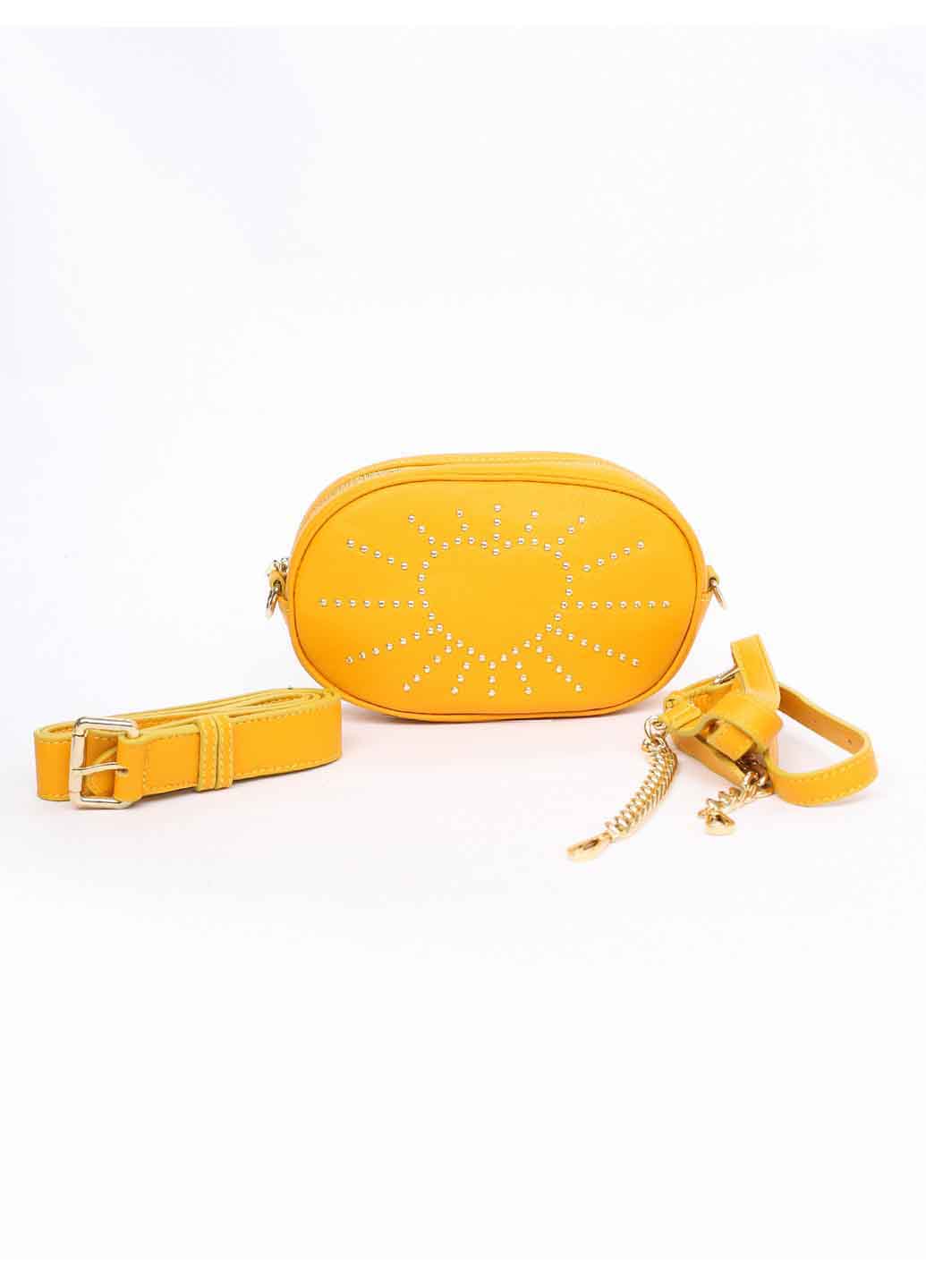 

Клатч Italian Bags 10003_yellow Кожаный Желтый
