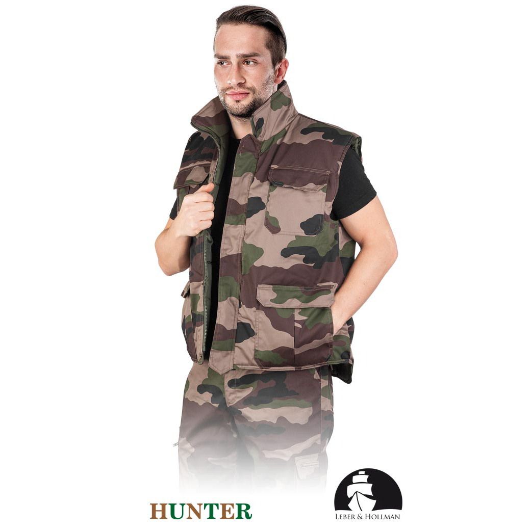 

Утеплений жилет камуфляжного кольору Leber & Hollman LH-HUNBE MO Waistcoat XXL