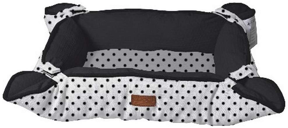 

Лежак-подстилка для собак Croci COZY IMPACT 45x35,5x15 см черно-белая
