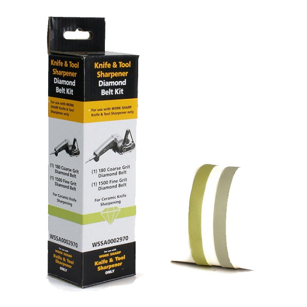 

Набор алмазных ремней Work Sharp Diamond Belt Kit WSSA0002970, 2шт (P180, P1500) WSSA0002970