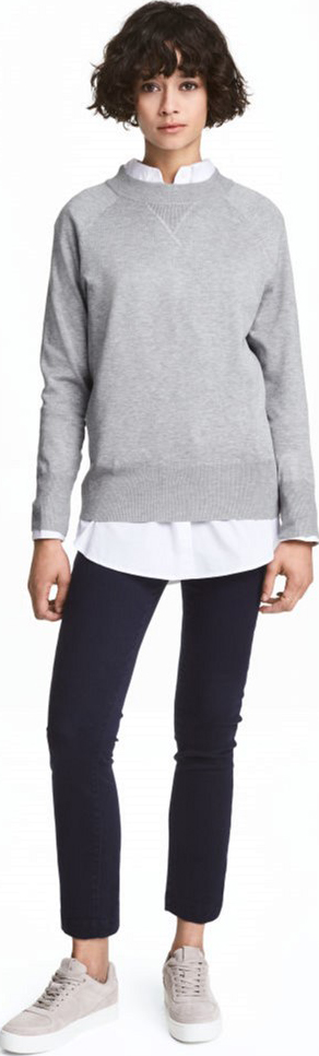 

Брюки H&M 4hm044400424 44 Темно-синие