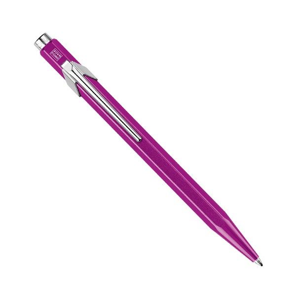 

Шариковая ручка Caran d'Ache 849 Popline Metallic Violet фиолетовая 849.850