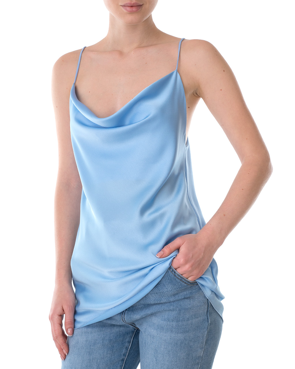 

Майка жіноча JOLEEN (S21-B115GL-1/21-7) Блакитний Uni