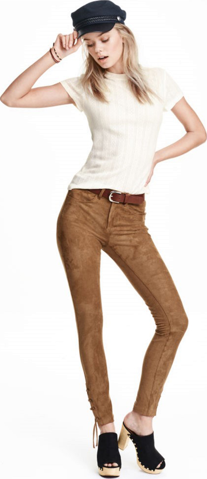 

Брюки H&M 4hm044400245 40 Коричневые