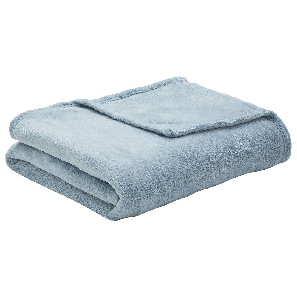 

Плед Actuel Cloud Blue корал-флис, 240х220 см
