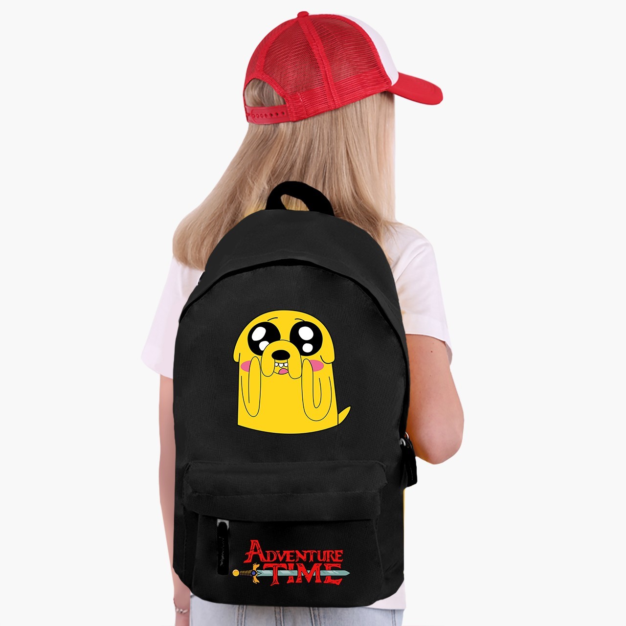 

Рюкзак детский Время Приключений Джейк Пес (Adventure Time Jake The Dog) (9263-1577) 17 л Черный