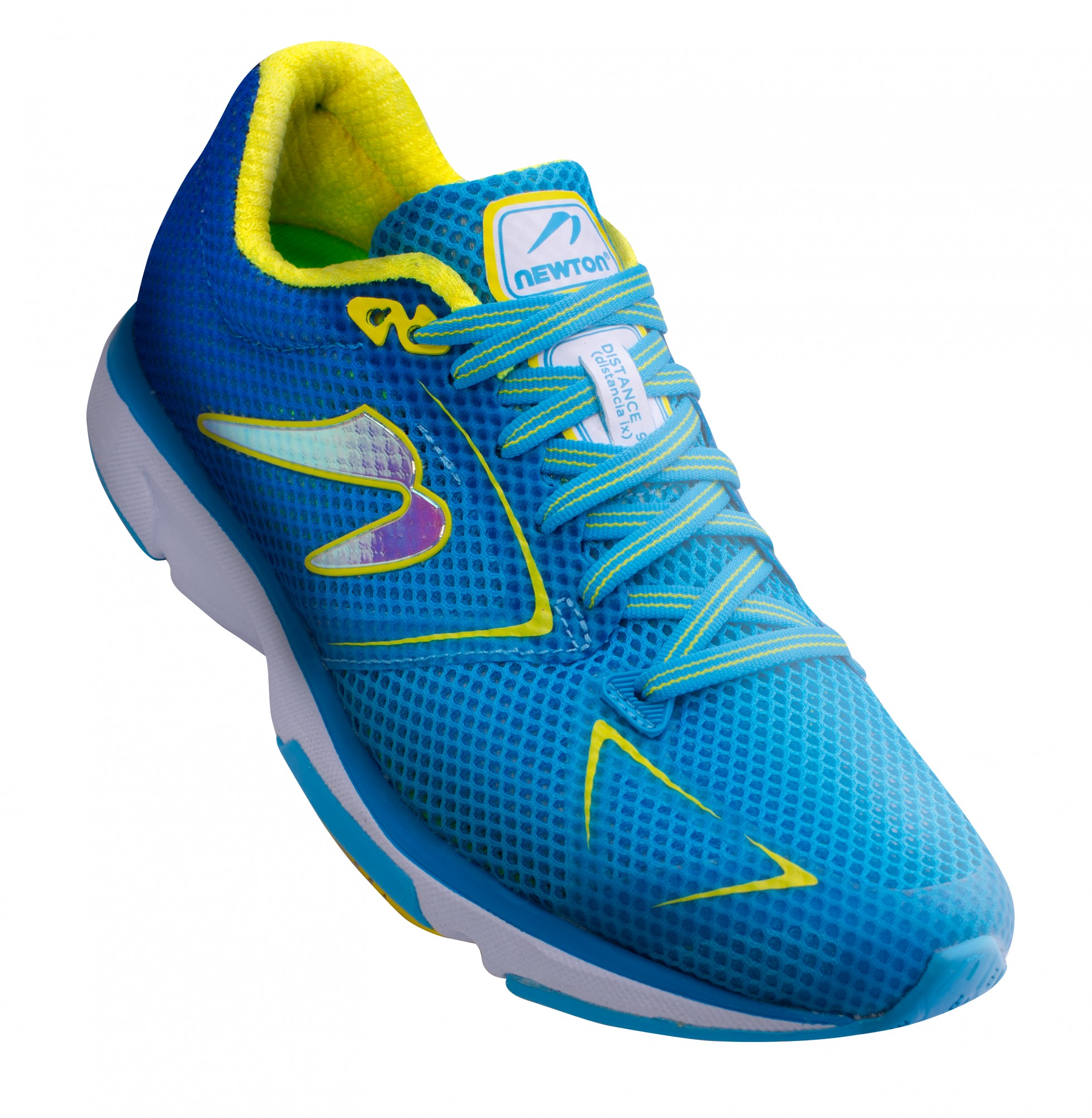 

Кроссовки Newton Running, Distance 9, 37 (US 6) (23,5 см), синий/желтый
