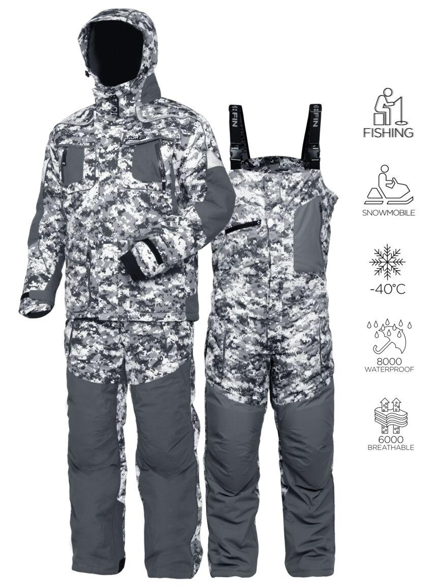 

Костюм зимовий мембран. Norfin EXPLORER CAMO -40 ° / 8000мм / XXL