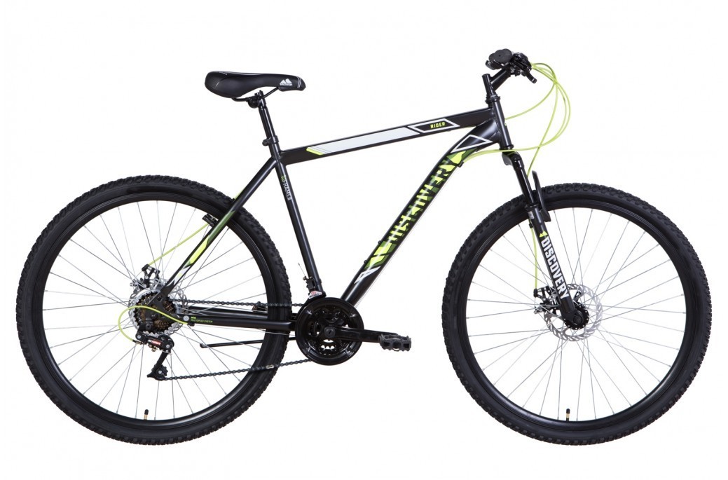 

Велосипед Горный ST 29 Discovery RIDER AM DD 21 черно-желтый 2021