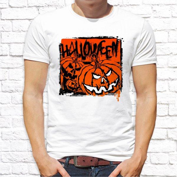 

Мужская футболка Push IT с принтом "Halloween 2" , Белый, Мужская футболка Push IT с принтом "Halloween 2" M, Белый