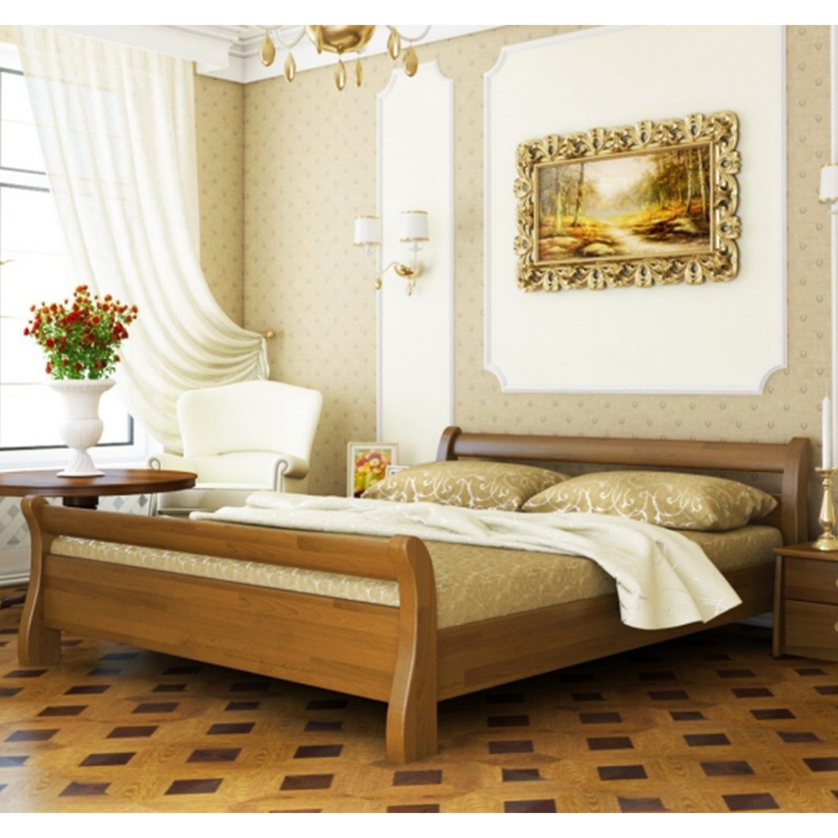 

Кровать Диана Светлый орех 80х190 см 21104_06