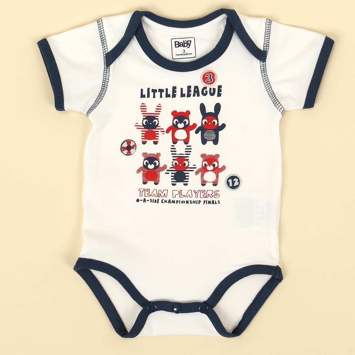 

Боди Lama S12-B01-02 62см белый