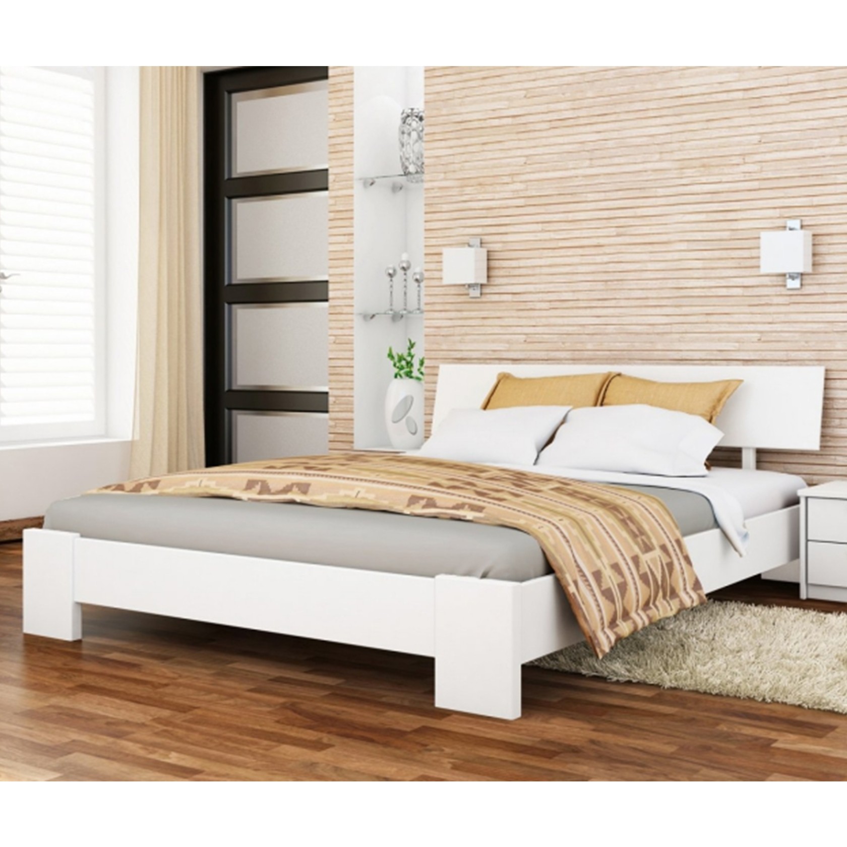 

Кровать Титан Белая 120х200 см 21107_01